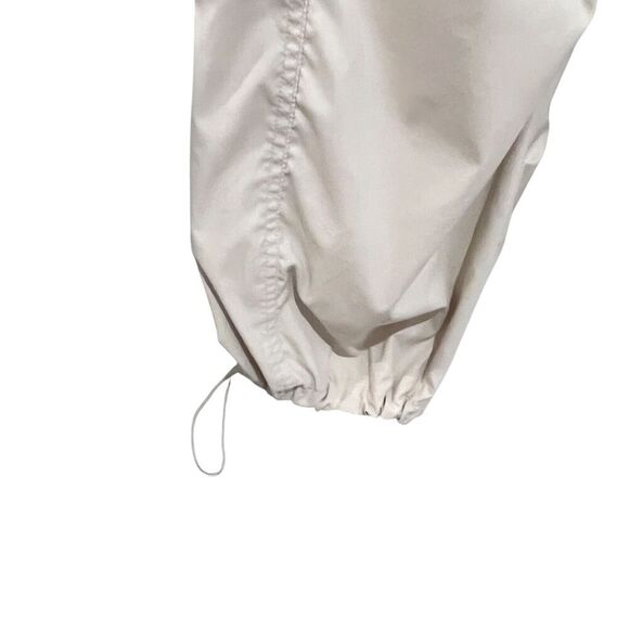 J Jill Outdoor Hiking Cream Cargo Cropped Pant Size 14 Adjustable Waist/Hem - Picture 5 of 8